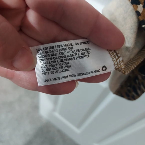 NWT Ava & Viv Leopard Print Scoop Neck Tank Top in Size 2X - Picture 6 of 6